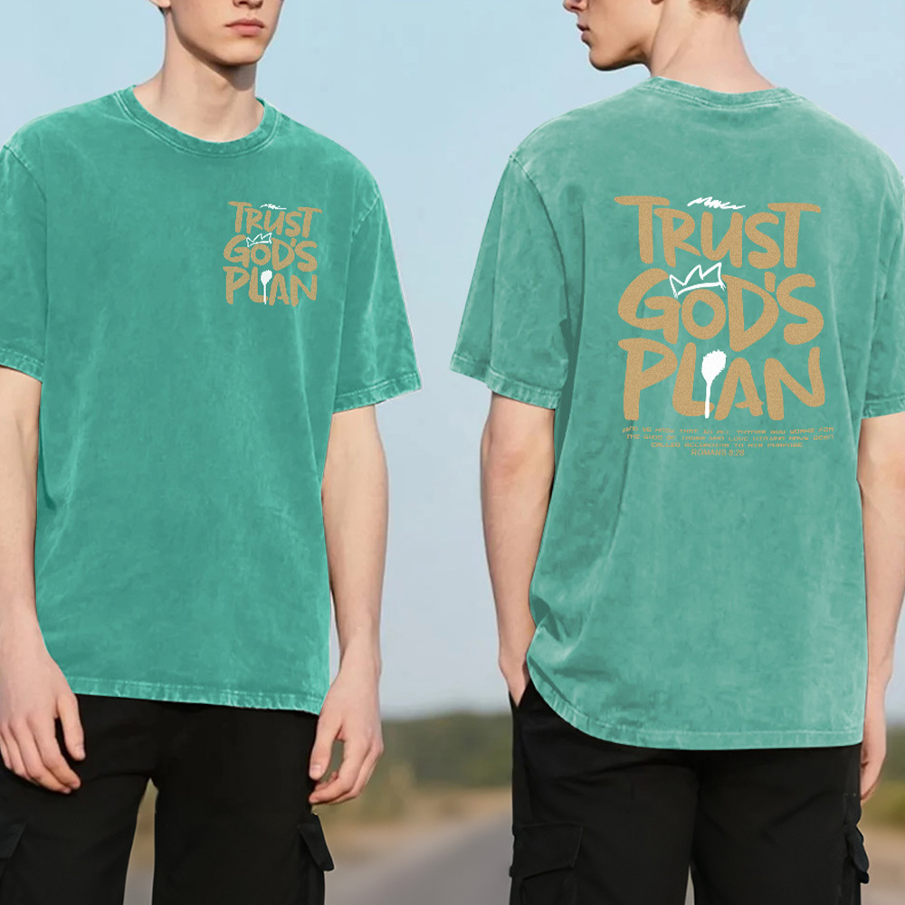 Faith-Inspired T-Shirt – "Trust the Journey" Crown Graphic Tee | Positive Message Shirt for Everyday Confidence - MyPhotoSocksAu