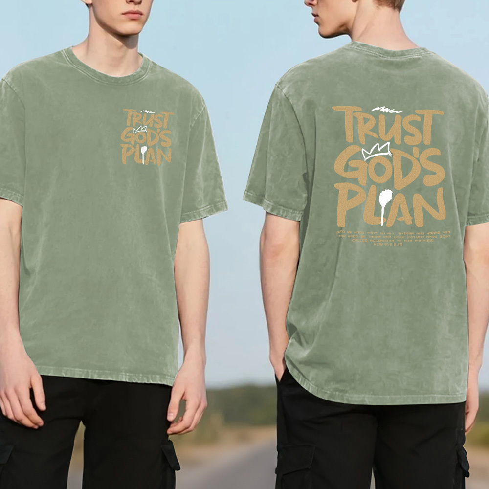 Faith-Inspired T-Shirt – "Trust the Journey" Crown Graphic Tee | Positive Message Shirt for Everyday Confidence - MyPhotoSocksAu