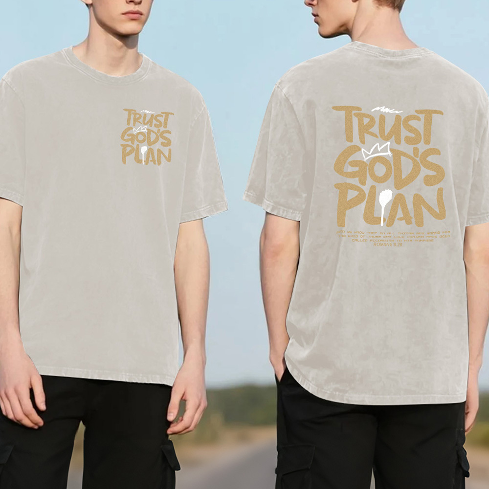 Faith-Inspired T-Shirt – "Trust the Journey" Crown Graphic Tee | Positive Message Shirt for Everyday Confidence - MyPhotoSocksAu