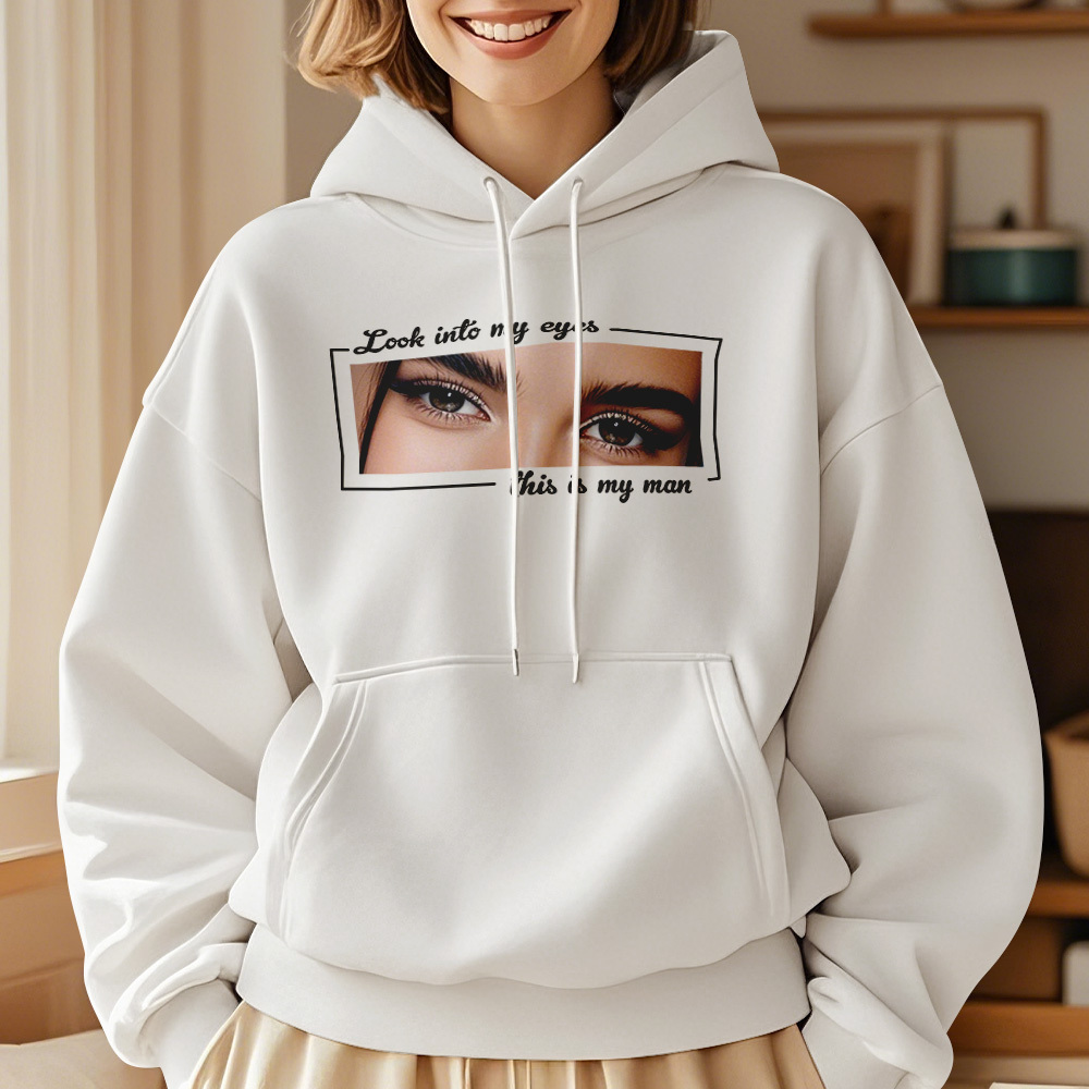 Unique Custom Eyes Tee Loved One's Eyes Shirt Personalized Eyes Artwork Tee Unique Eyes Sketch Art from Photo Gift for Your Love - MyPhotoSocksAu