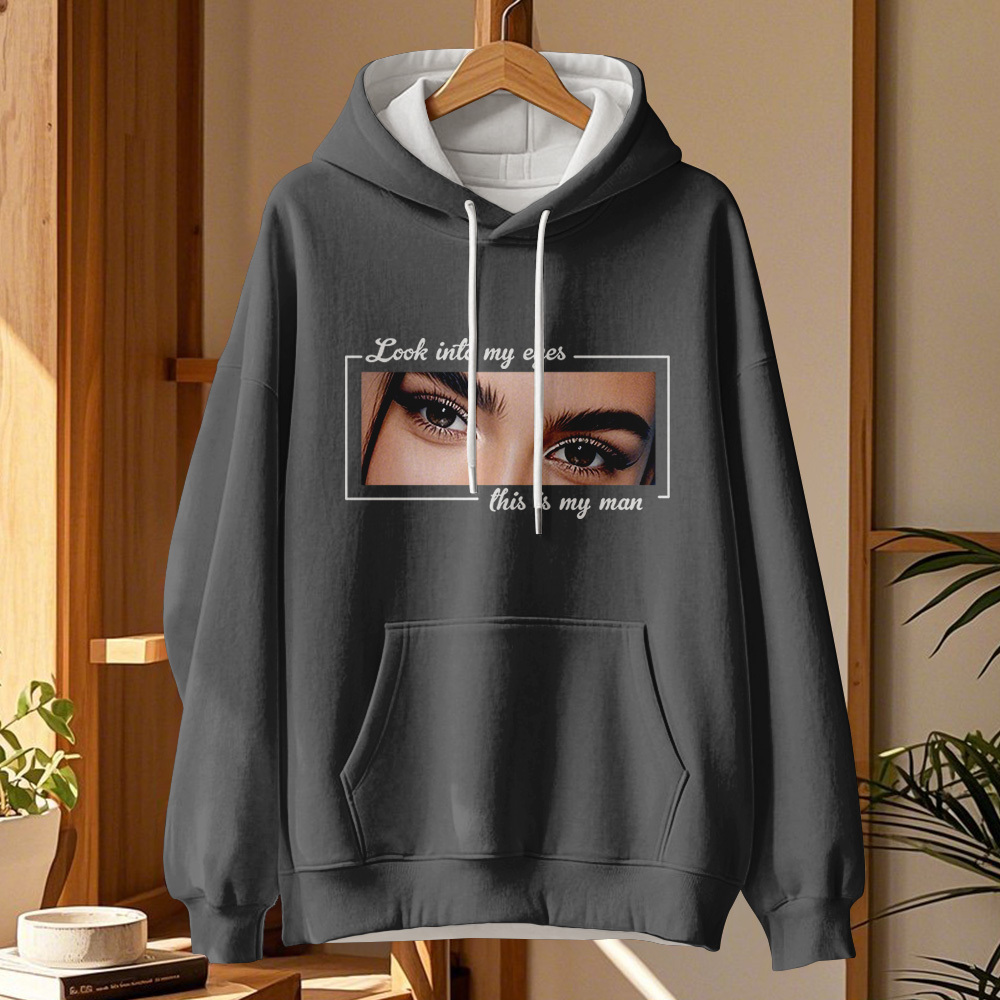 Unique Custom Eyes Tee Loved One's Eyes Shirt Personalized Eyes Artwork Tee Unique Eyes Sketch Art from Photo Gift for Your Love - MyPhotoSocksAu
