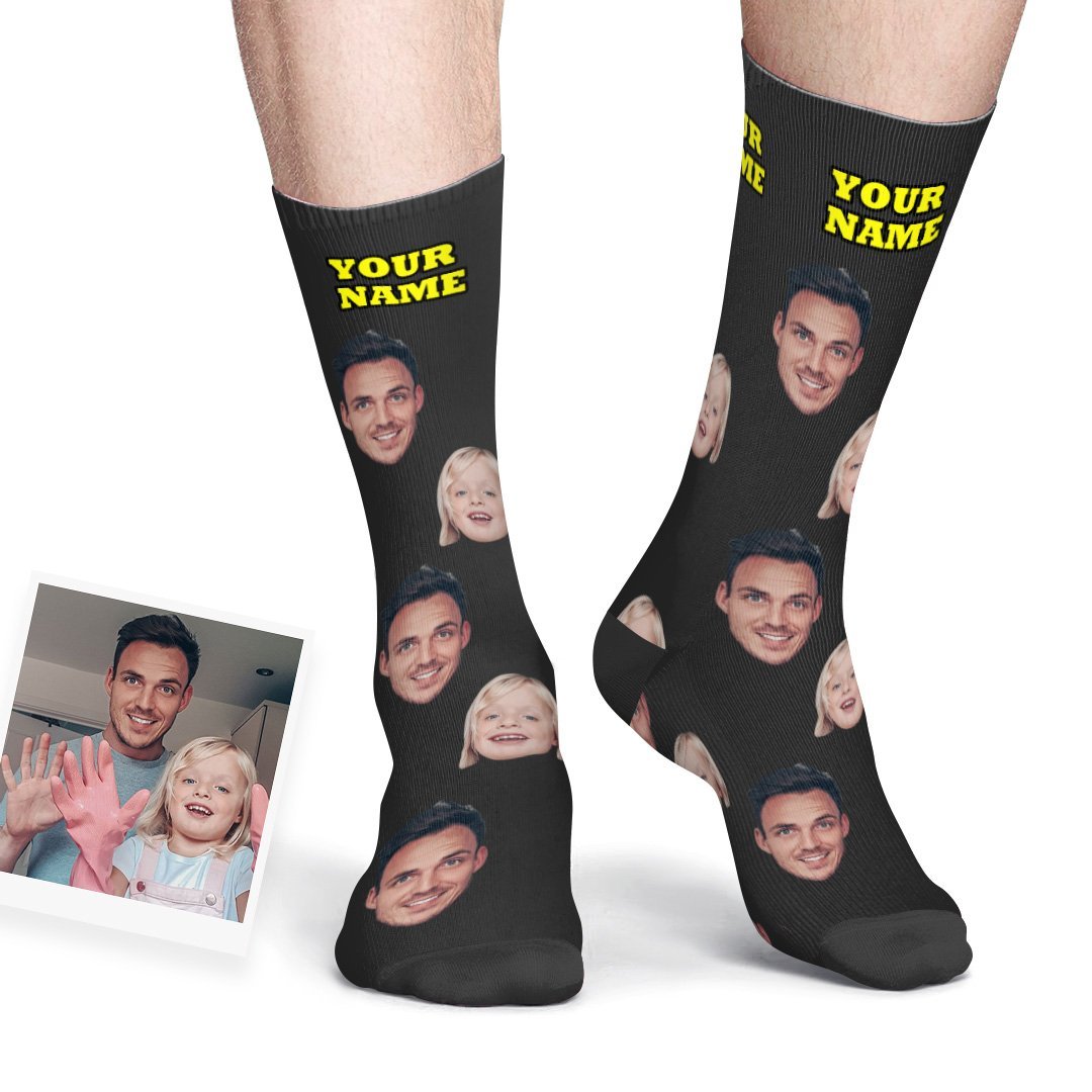 Custom Photo Socks Face Printed Socks
