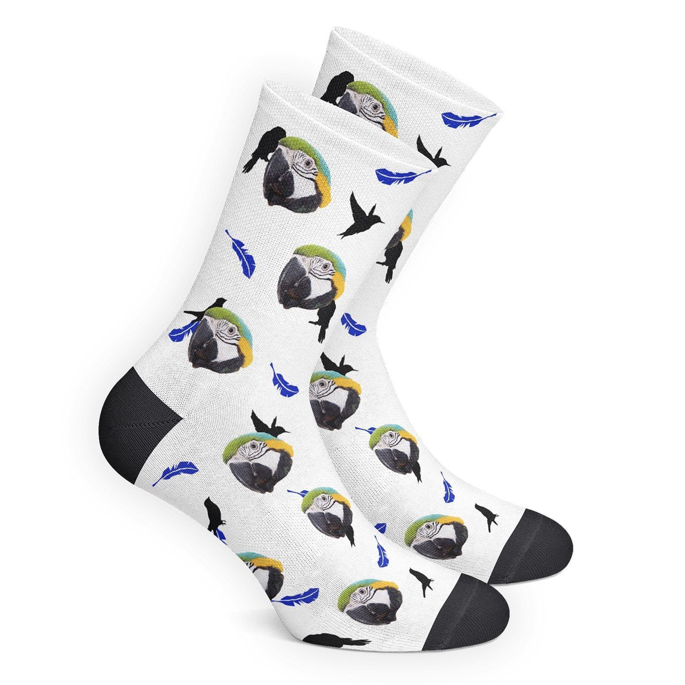 Custom Bird Socks - MyPhotoSocksAU