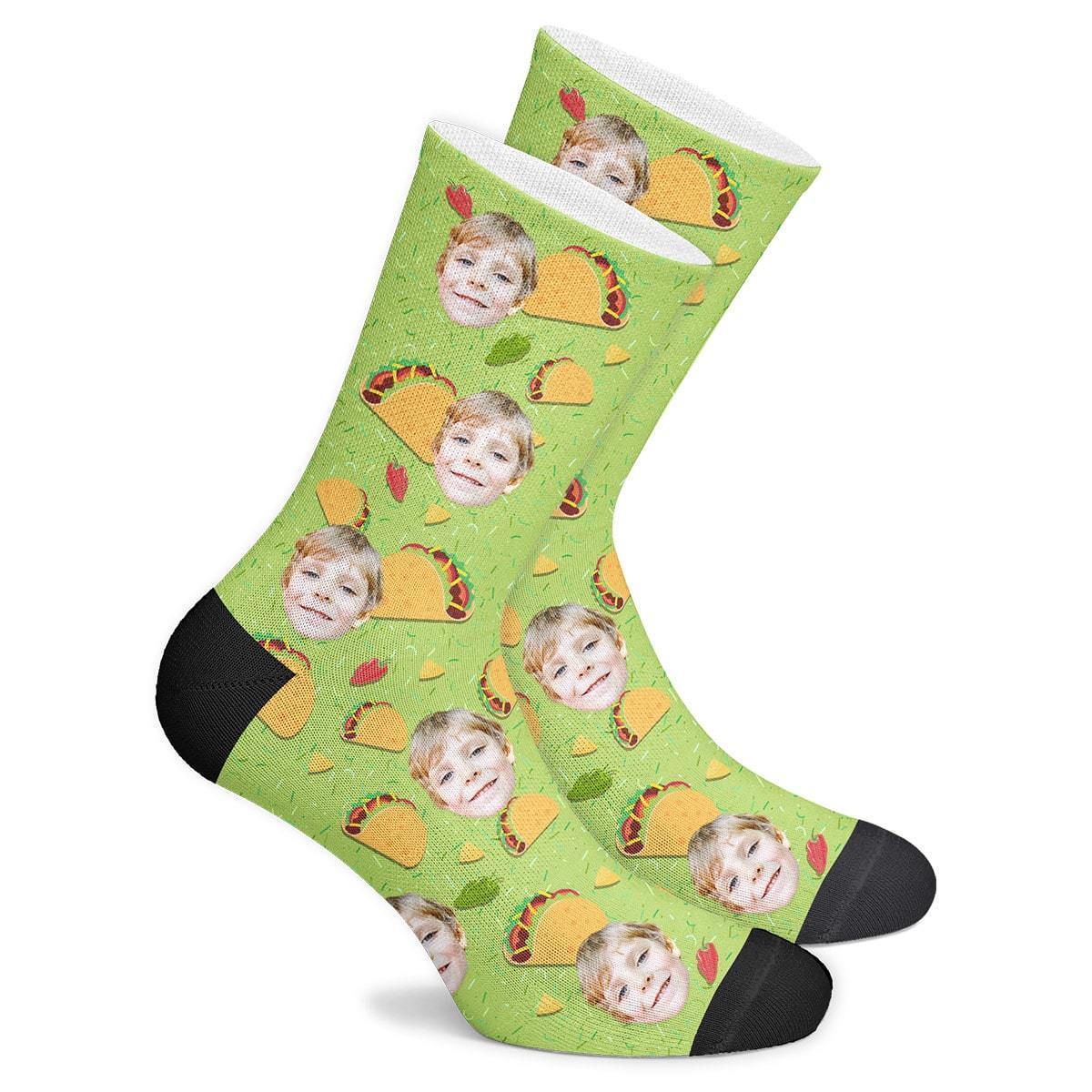 Custom Taco Socks - MyPhotoSocksAU