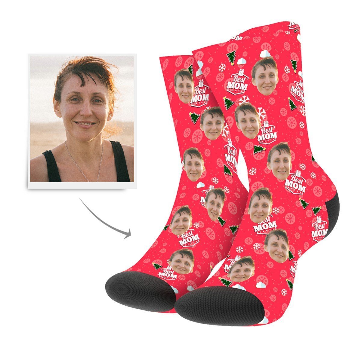 Custom Mom Socks - MyPhotoSocksAU