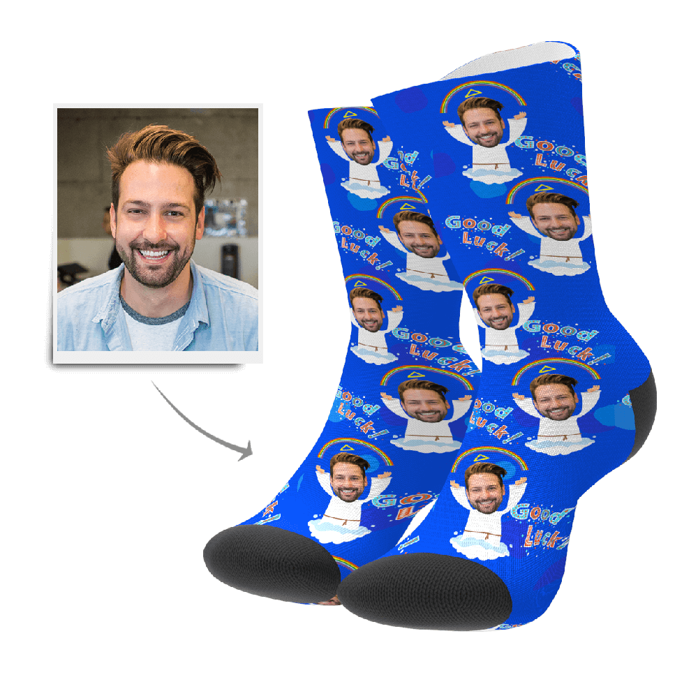 Custom Angle Socks - MyPhotoSocksAU