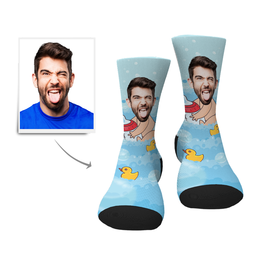 Custom Photo Socks Baby Face Socks- Personalized Gifts.