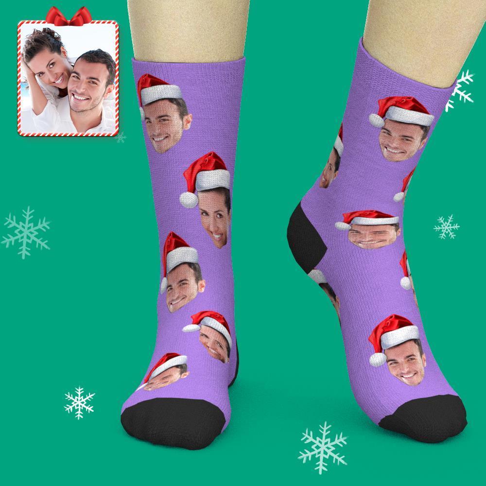 Printed In AU Custom Face Socks Add Pictures Socks