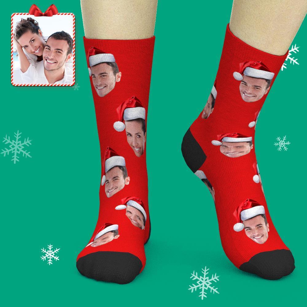 Printed In AU Custom Face Socks Add Pictures Socks