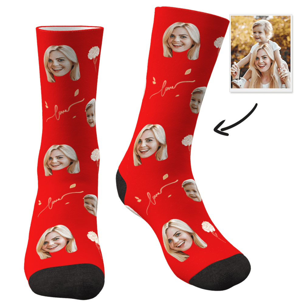 Custom Photo Socks Love - MyPhotoSocksAU