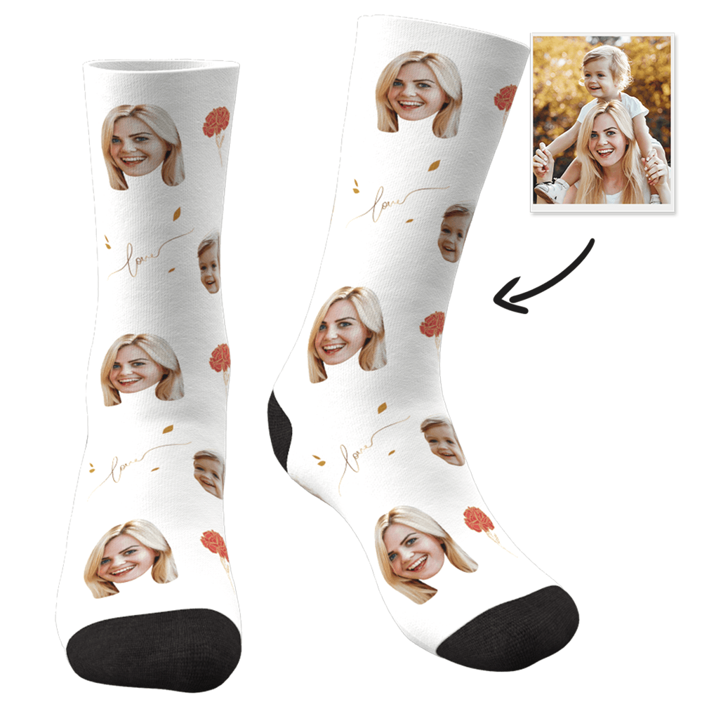 Custom Photo Socks Love - MyPhotoSocksAU