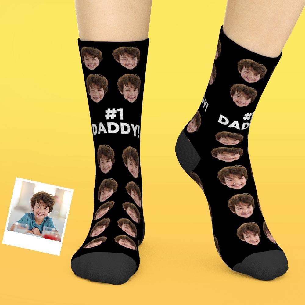 Printed In AU Custom Face Socks Add Pictures Socks