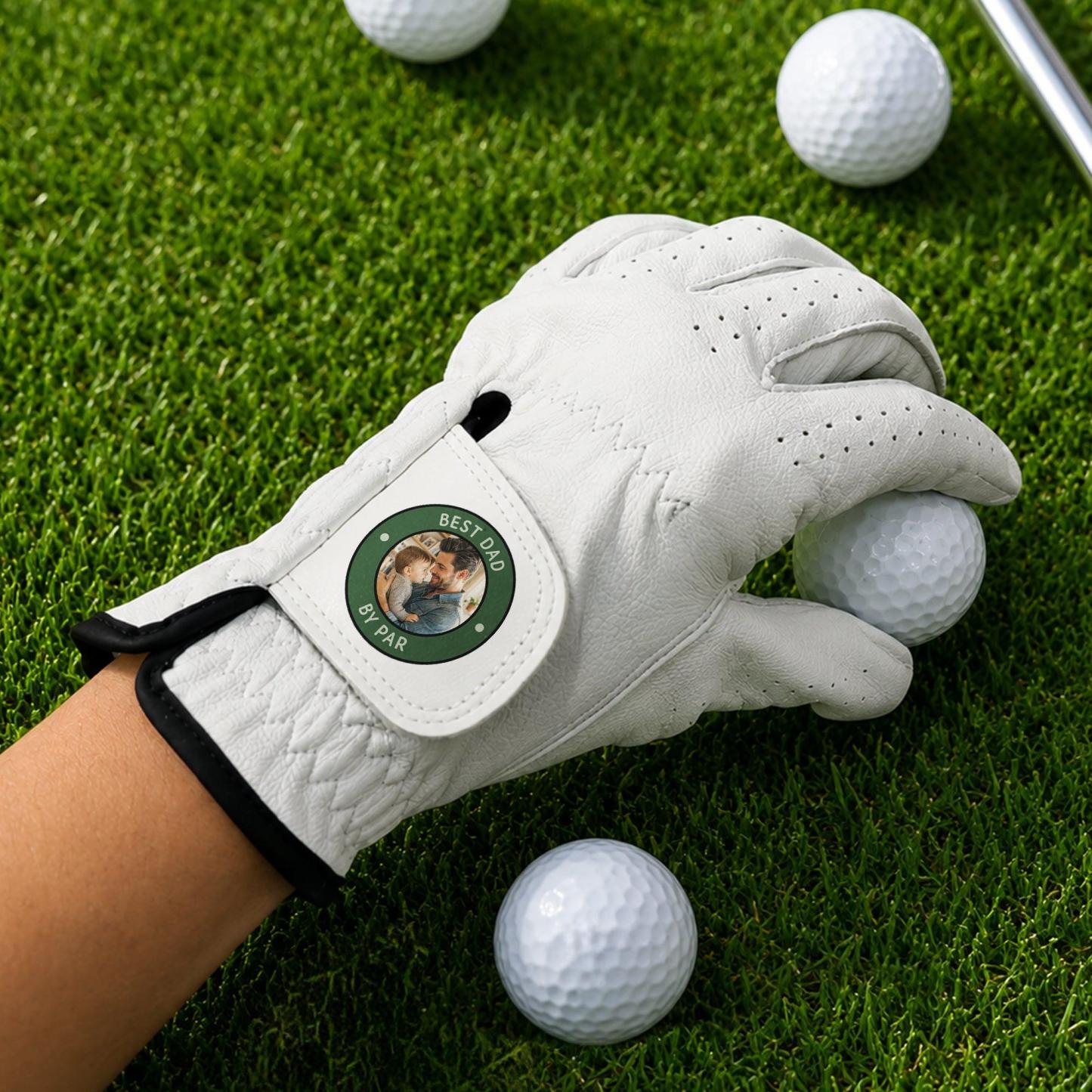 Father's Day Gift, I Love You To The Rough And Back - Personalized Golf Glove - MyPhotoSocksAu