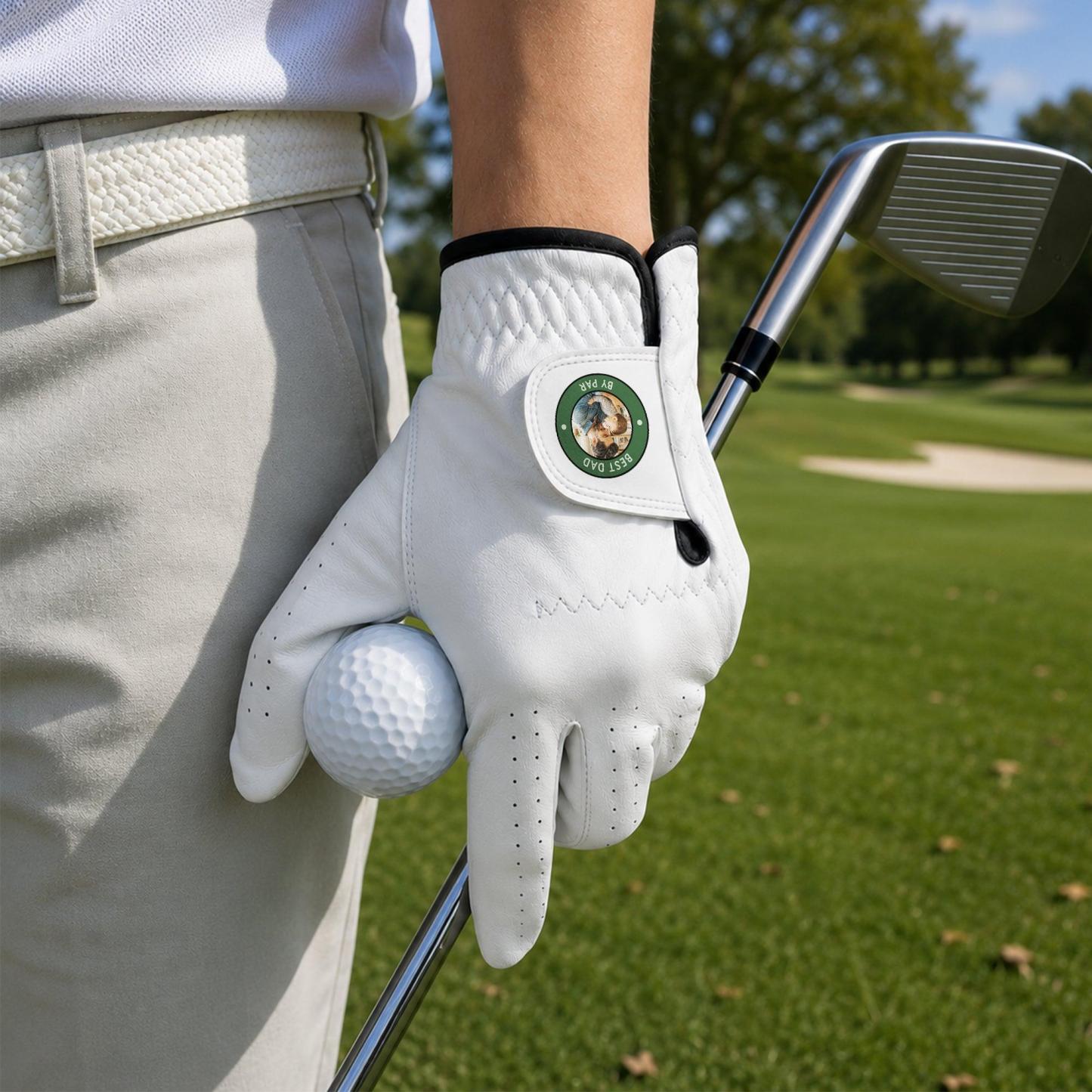 Father's Day Gift, I Love You To The Rough And Back - Personalized Golf Glove - MyPhotoSocksAu