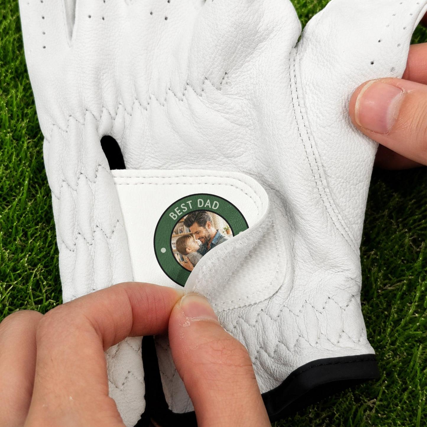 Father's Day Gift, I Love You To The Rough And Back - Personalized Golf Glove - MyPhotoSocksAu