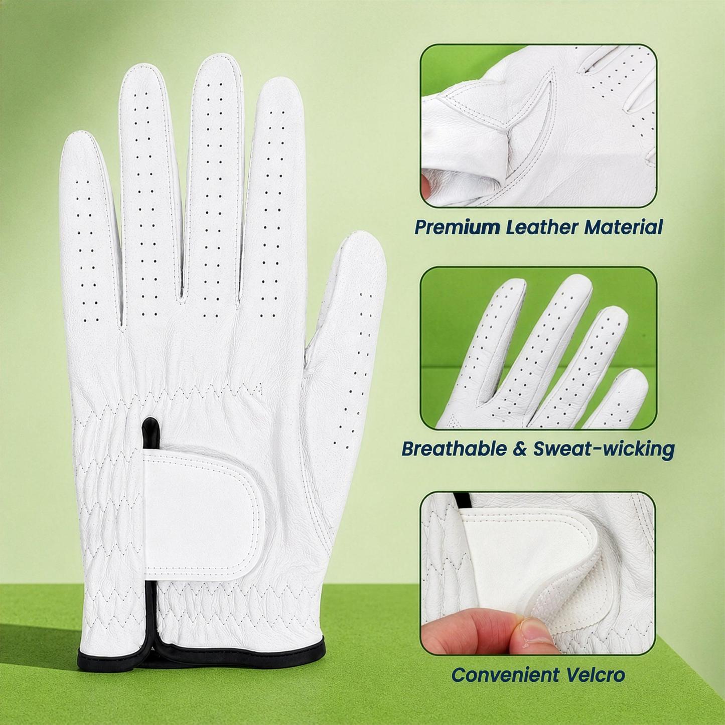 Father's Day Gift, I Love You To The Rough And Back - Personalized Golf Glove - MyPhotoSocksAu