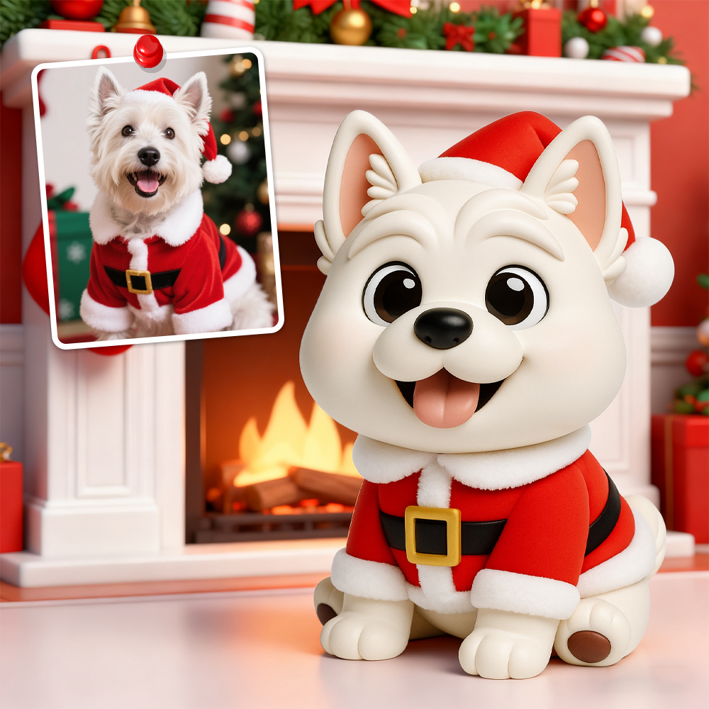 Create Your Own 3D Christmas Action Figure Custom Desk Buddy Personalized Holiday Gift Idea - MyPhotoSocksAu