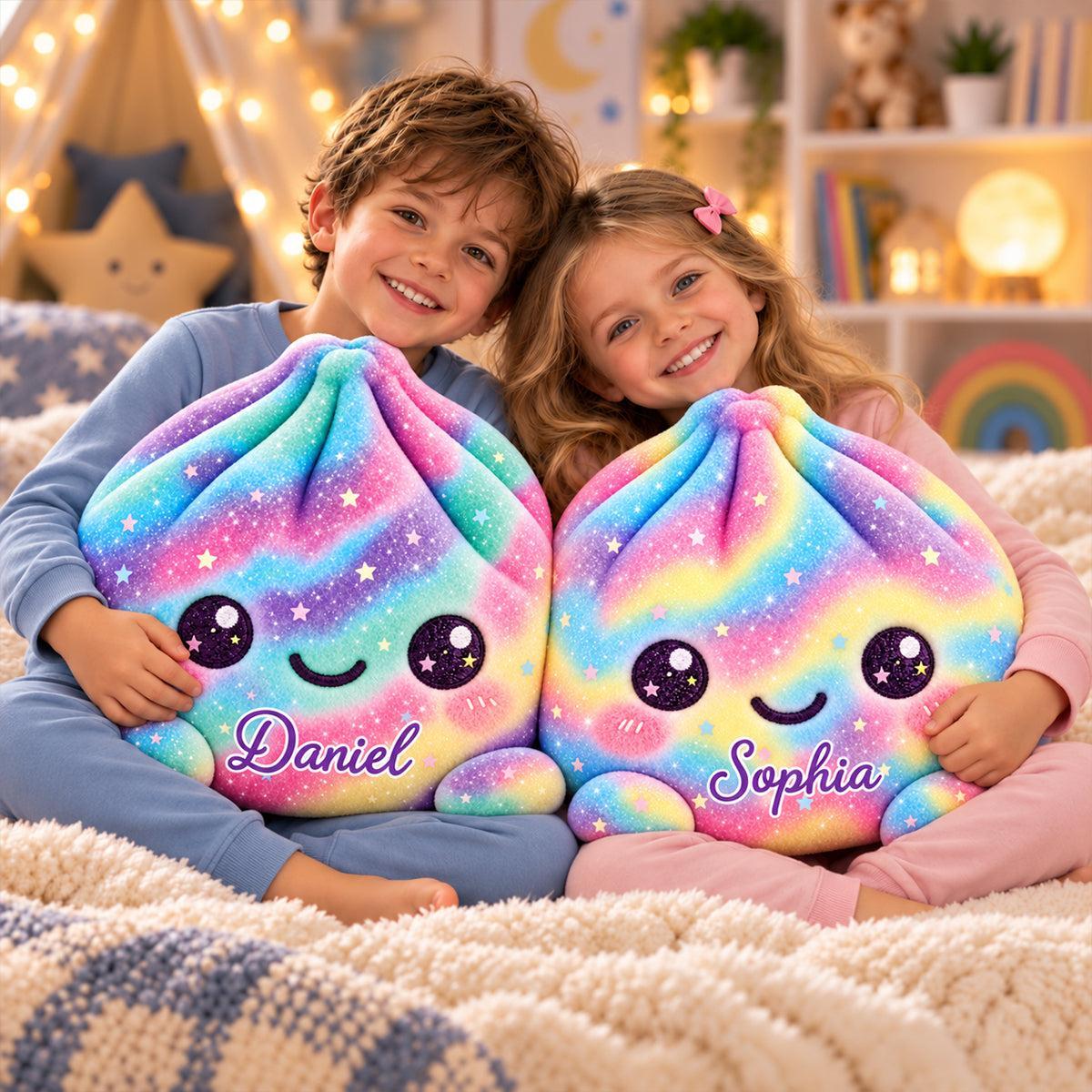 [3D Printing Effect] Galaxy Dumpling Custom Shaped Pillow - Personalized Gifts for Kids - MyPhotoSocksAu