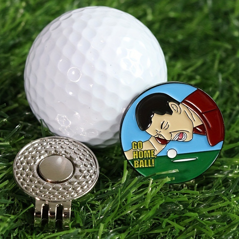 Golf Ball Marker and Magnetic Hat Clip - Premium Golf Accessories | Enhance Your Golfing Experience with Precision Stamp Markers and Alignment Tools
