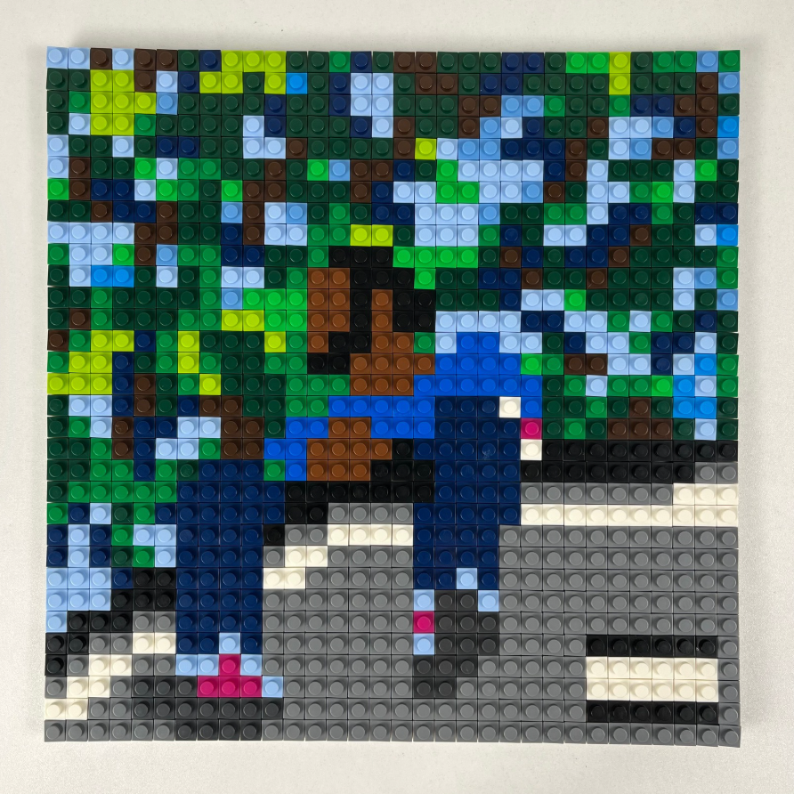 Custom Photo Build Brick by Brick Vinyl Blocks - Buildable Albums - MyPhotoSocksAu