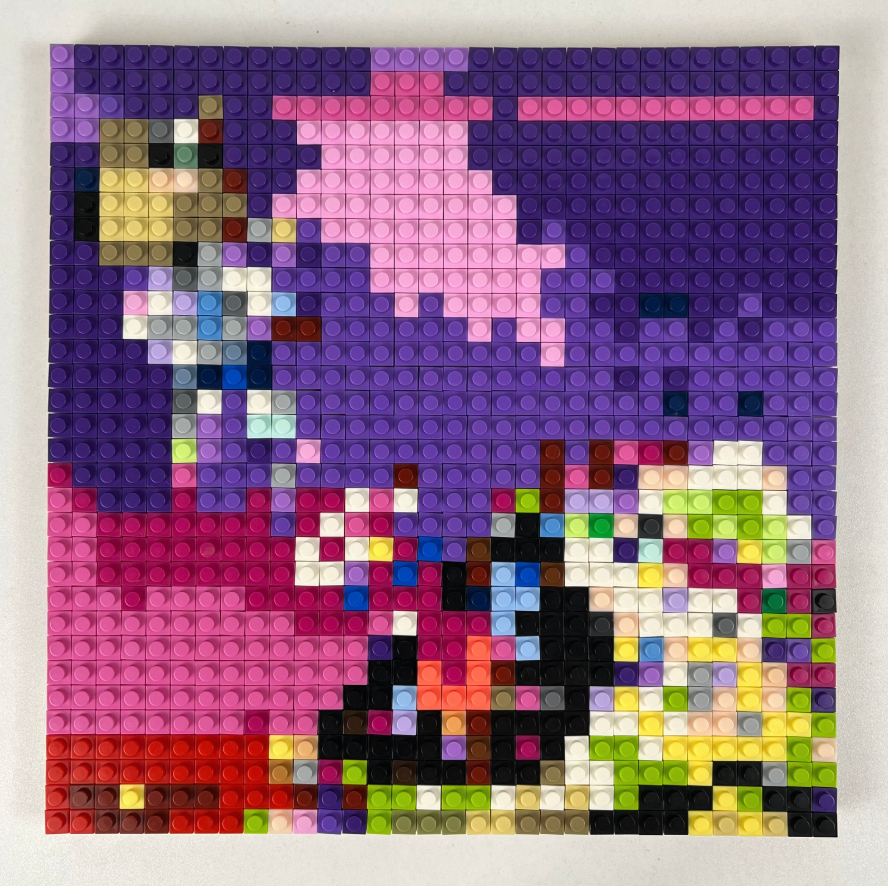 Custom Photo Build Brick by Brick Vinyl Blocks - Buildable Albums - MyPhotoSocksAu