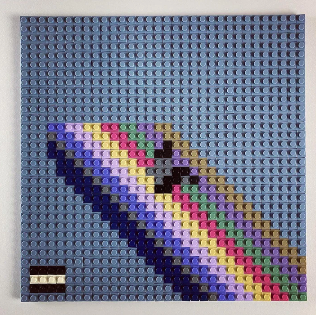 Custom Photo Build Brick by Brick Vinyl Blocks - Buildable Albums - MyPhotoSocksAu
