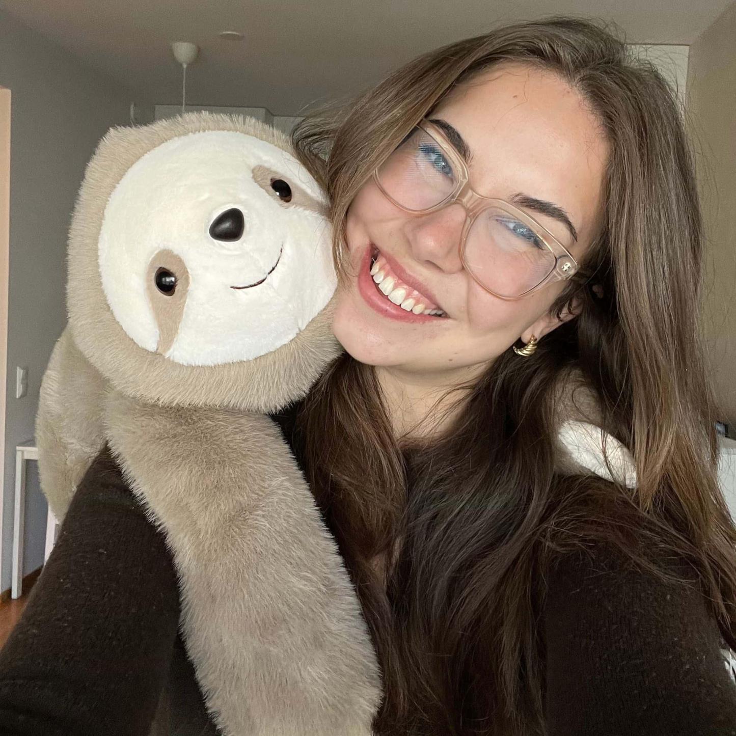 Cute Weighted Animal Plush Toy - Soft Huggable Stuffed Doll for Anxiety Relief and Relaxation - MyPhotoSocksAu