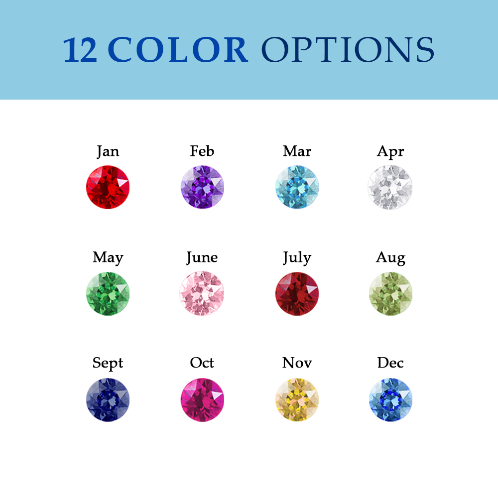 Personalized Watch Band Charm, Father's Day Gift, Birthstone Watch Bracelet with Birthstones, Custom Charm for Watch, Gift For Grandpa - MyPhotoSocksAu