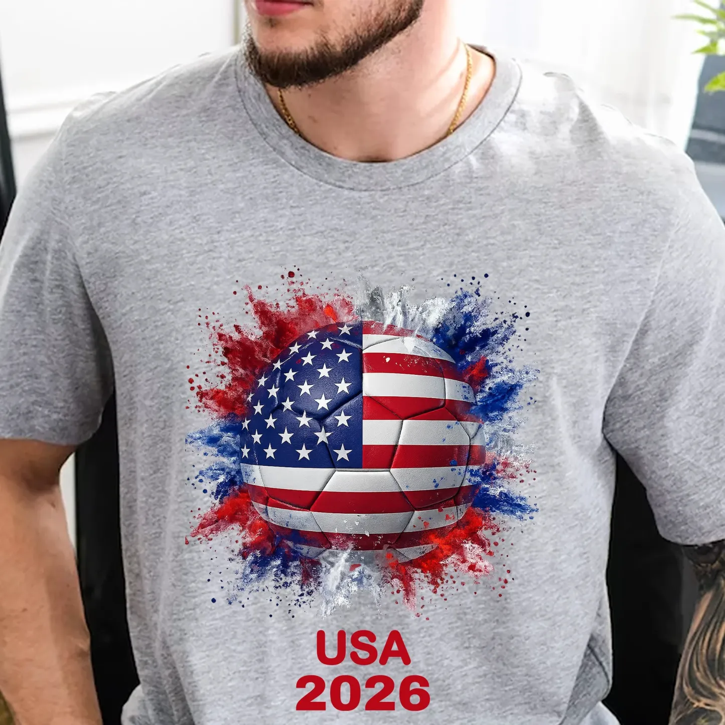 Soccer 2026, Custom Football Nation Flags - Personalized Shirt Unisex Hoodie - MyPhotoSocksAu