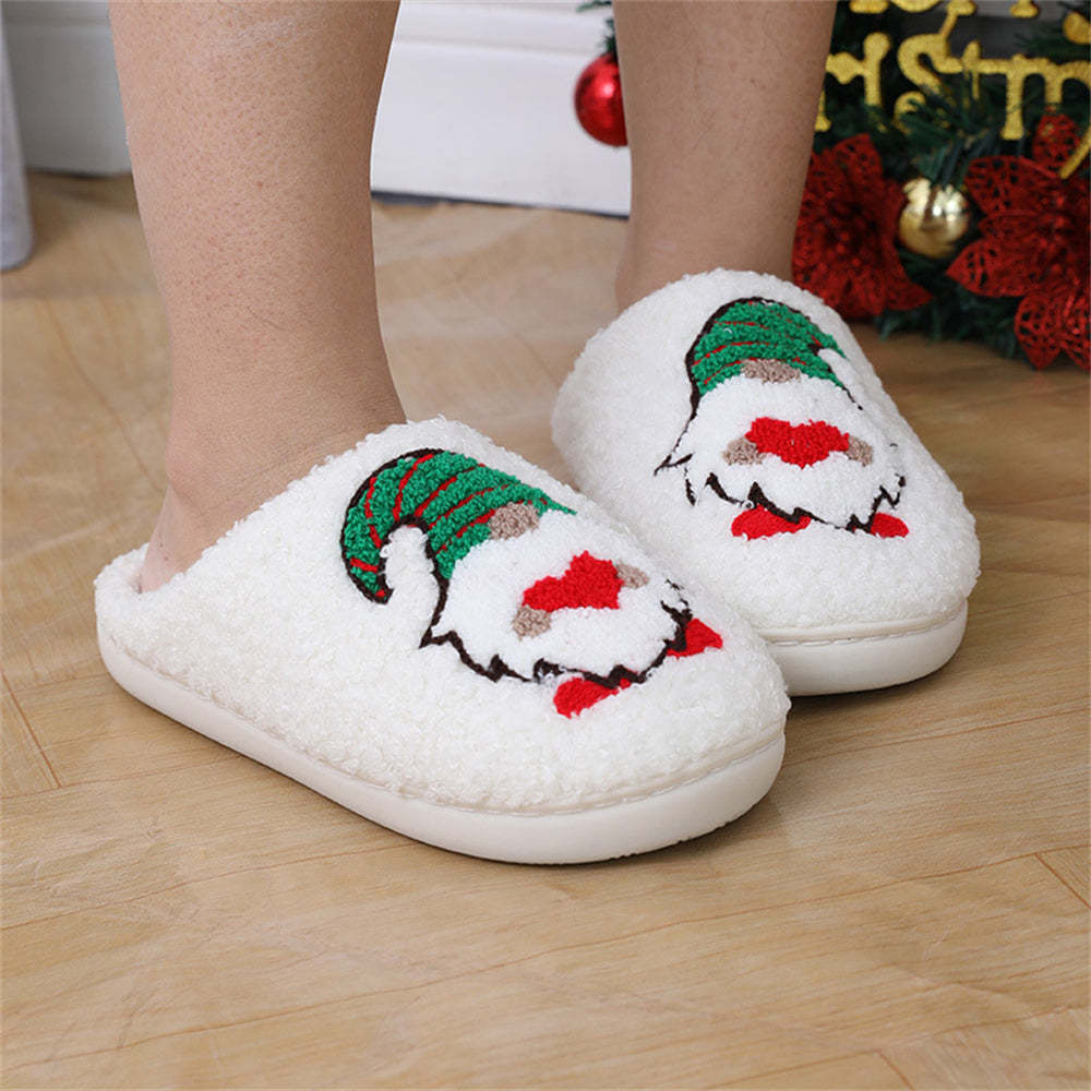 Christmas Slippers Faceless Dwarf Shoes Home Cotton Slippers - My Photo Socks AU