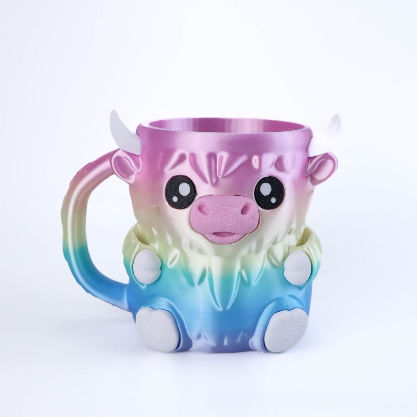 Christmas Gifts Cute Cow Style Ice Cream Pint Holder with Handle and Spoon – Reusable Antifreeze Cooler Sleeve for Ice Cream, Drinks, and Desserts Funny Cow Gifts for Ice Cream Lovers - MyPhotoSocksAu