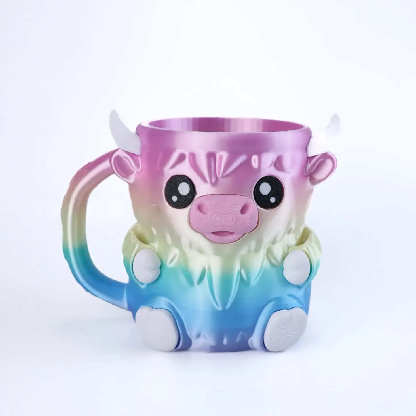 Christmas Gifts Cute Cow Style Ice Cream Pint Holder with Handle and Spoon – Reusable Antifreeze Cooler Sleeve for Ice Cream, Drinks, and Desserts – Funny Cow Gifts for Ice Cream Lovers - MyPhotoSocksAu