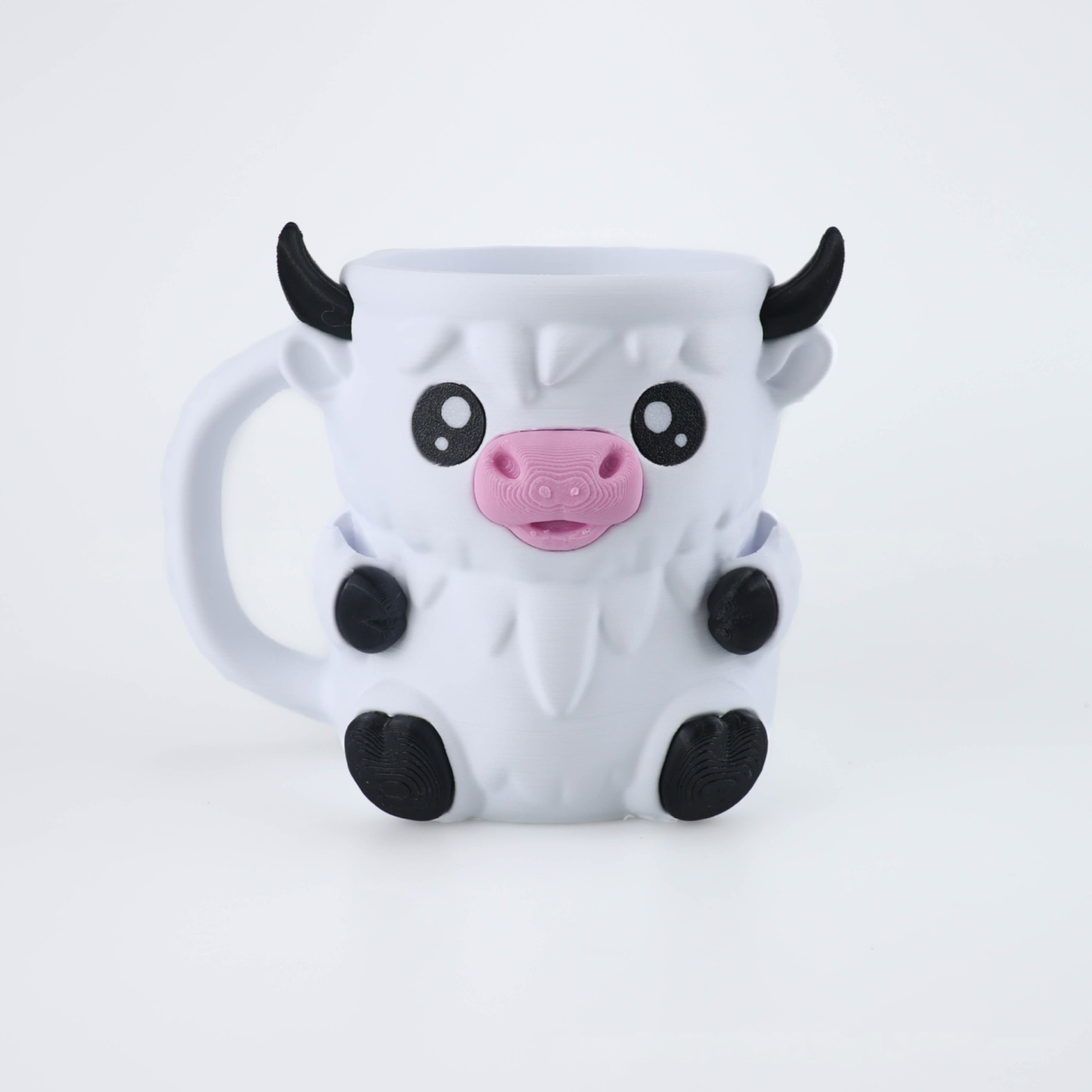 Christmas Gifts Cute Cow Style Ice Cream Pint Holder with Handle and Spoon – Reusable Antifreeze Cooler Sleeve for Ice Cream, Drinks, and Desserts Funny Cow Gifts for Ice Cream Lovers - MyPhotoSocksAu