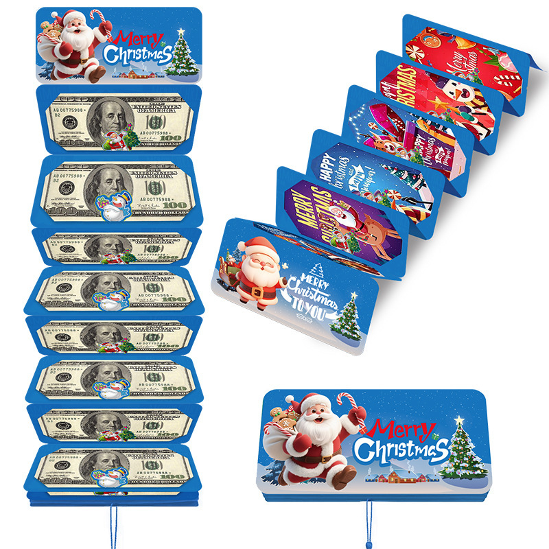 Christmas Money Box – Santa Dollar Surprise Gift Box for Holiday Party & Cash Gift Exchange - MyPhotoSocksAu
