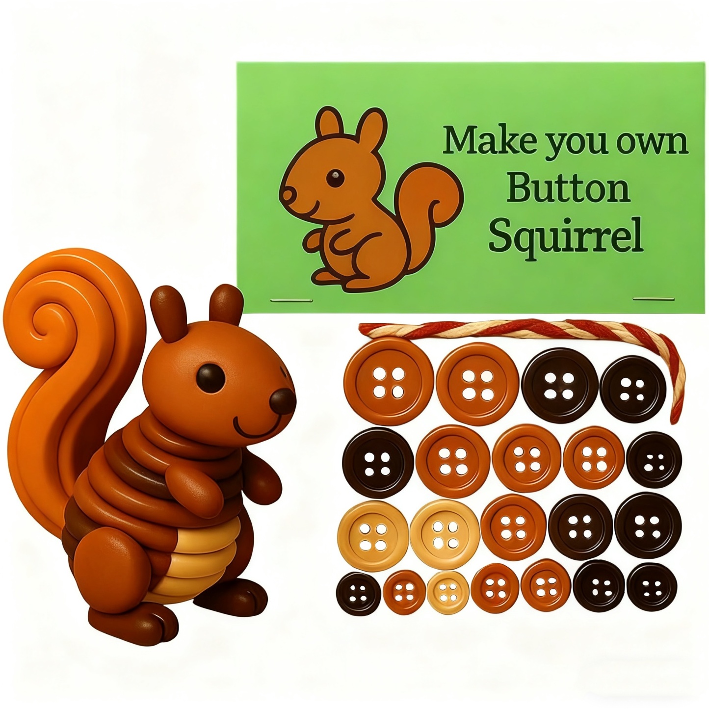 Create Your Own Button Snowman – Fun DIY Christmas Ornament Kit for Family Craft Time & Holiday Décor - MyPhotoSocksAu