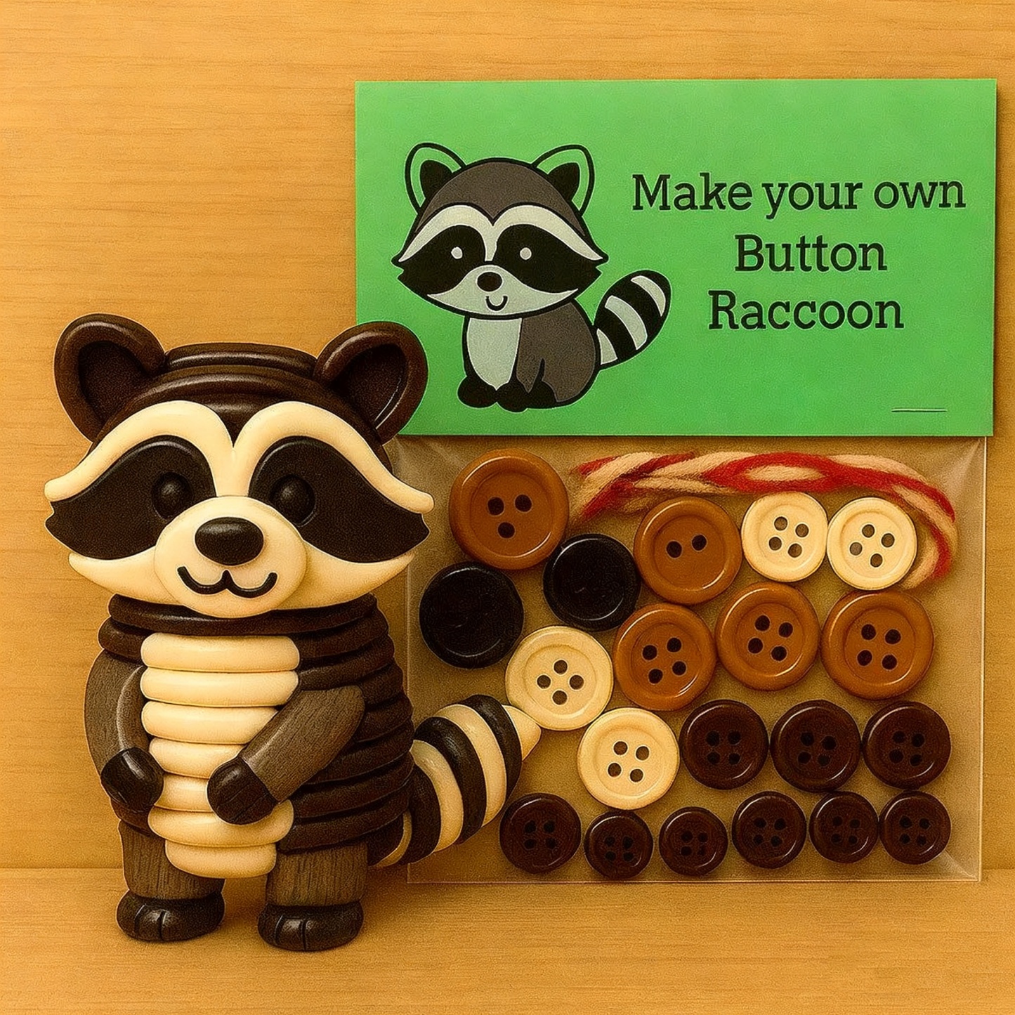 Create Your Own Button Snowman – Fun DIY Christmas Ornament Kit for Family Craft Time & Holiday Décor - MyPhotoSocksAu