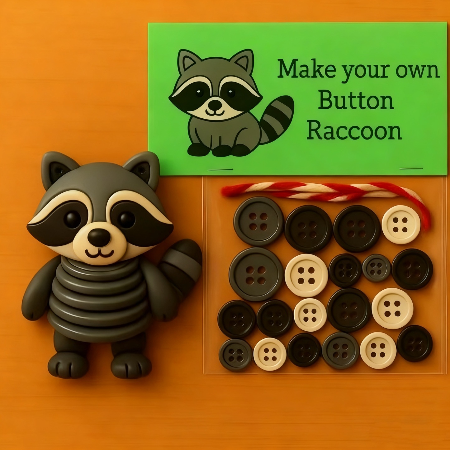 Create Your Own Button Snowman – Fun DIY Christmas Ornament Kit for Family Craft Time & Holiday Décor - MyPhotoSocksAu