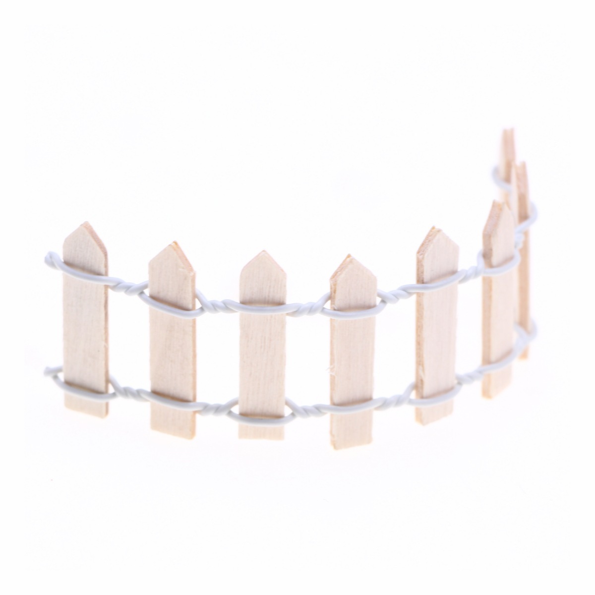 (30cm) White Picket Fence - MyPhotoSocksAu