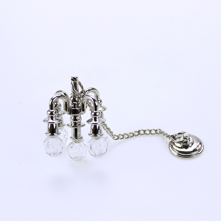 (3cm) Silver Chandelier - MyPhotoSocksAu
