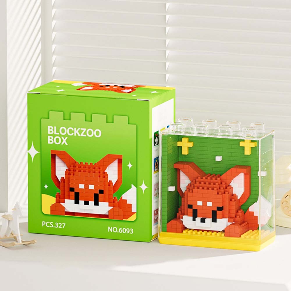 Animal Themed Block Zoo Creative Building Block Toy Gift for Children - MyPhotoSocksAu