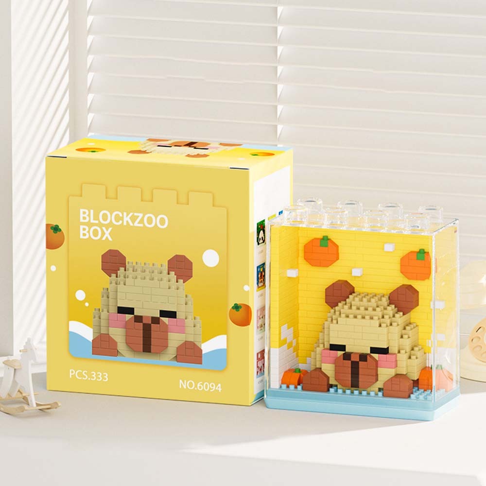 Animal Themed Block Zoo Creative Building Block Toy Gift for Children - MyPhotoSocksAu
