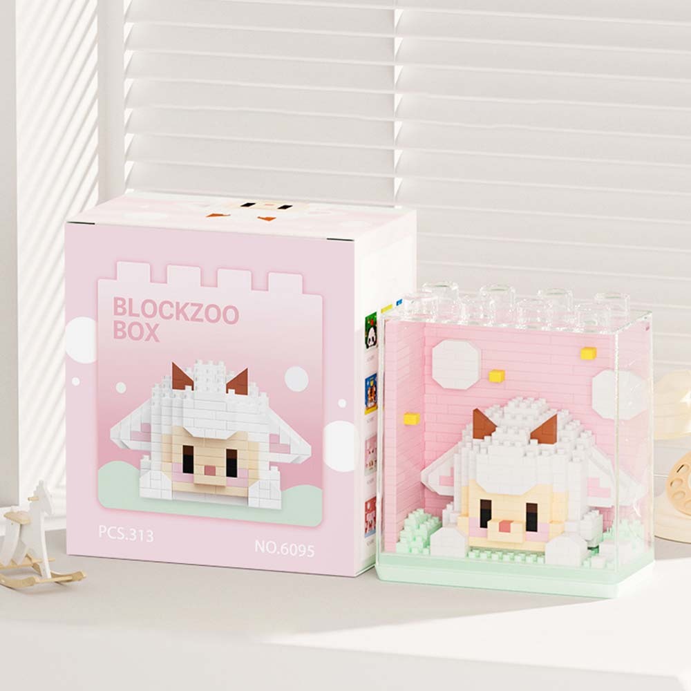 Animal Themed Block Zoo Creative Building Block Toy Gift for Children - MyPhotoSocksAu
