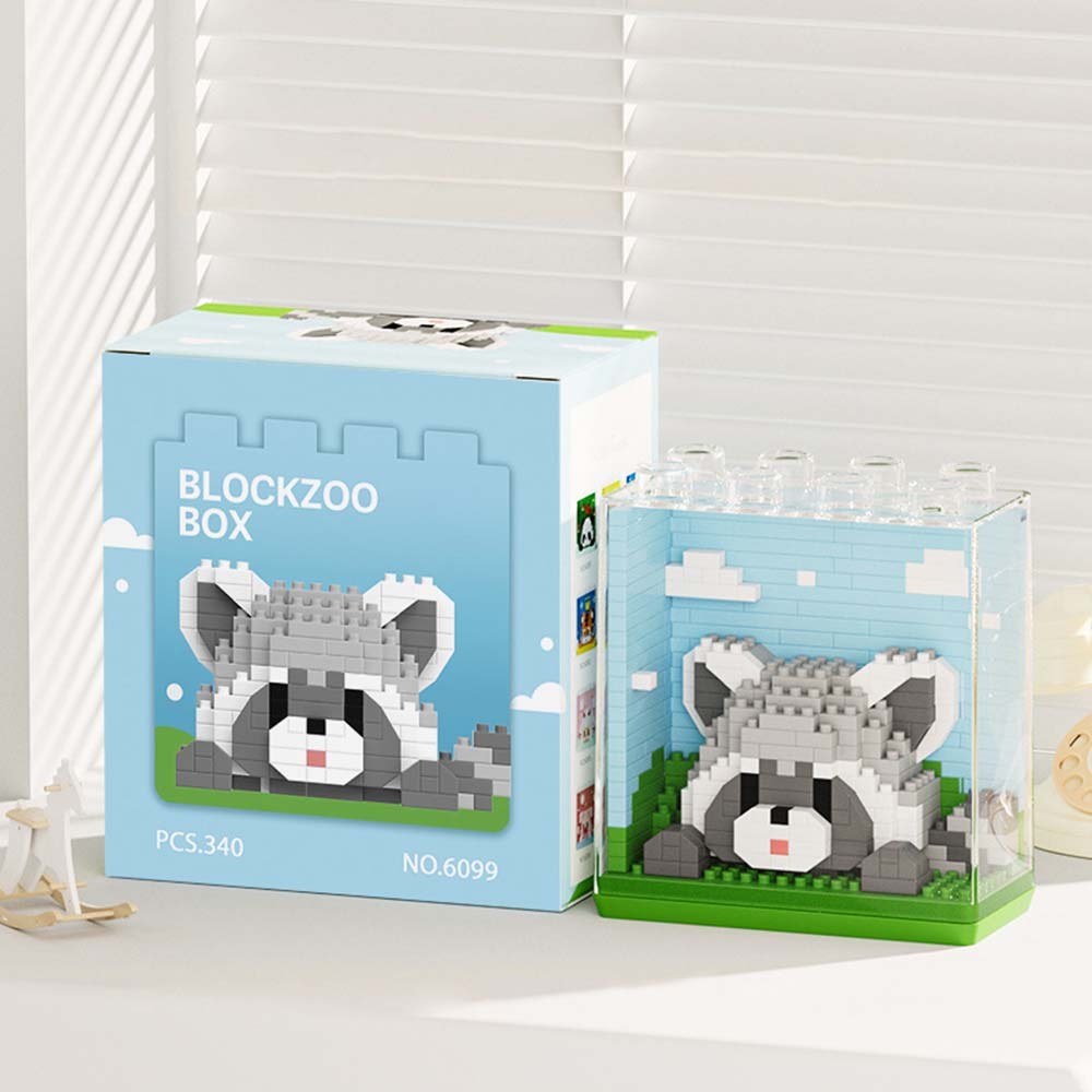 Animal Themed Block Zoo Creative Building Block Toy Gift for Children - MyPhotoSocksAu