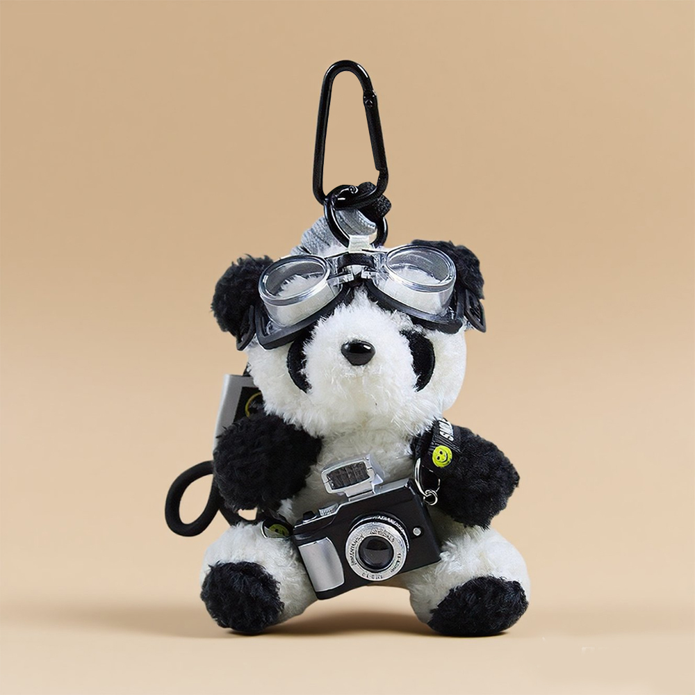 Plush Bag Charm Cute Cartoon Plushie Dog Doll Backpack Accessories Keyring Charm Gift - MyPhotoSocksAu