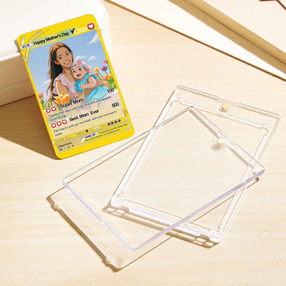 Custom Poke Card, Gift For dad, Father's Day Gift, Custom Poke Present for Couple - MyPhotoSocksAu