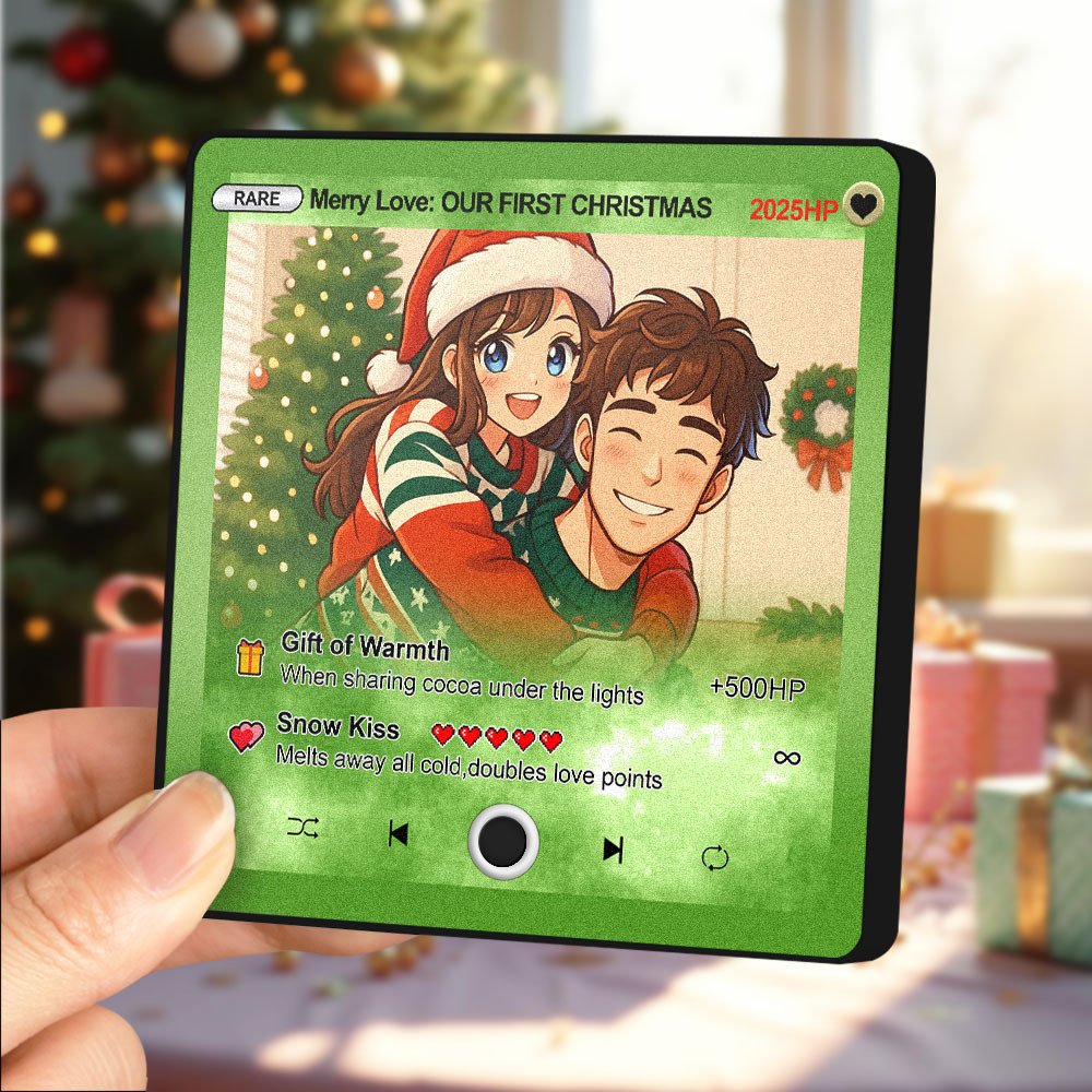 Halloween Gifts Custom Photo Fridge Magnet Music Can Be Played Without Cell Phone Music Fridge Magnet - MyPhotoSocksAu