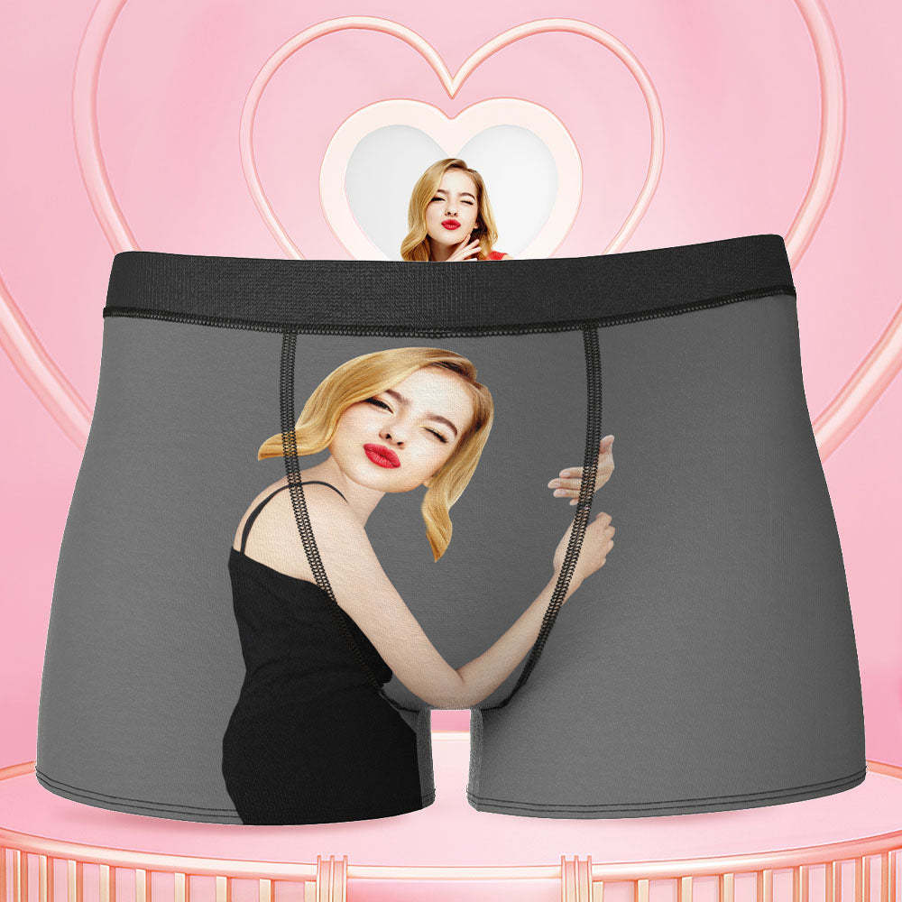 Custom Love Hug Boxer Shorts - Light Skin
