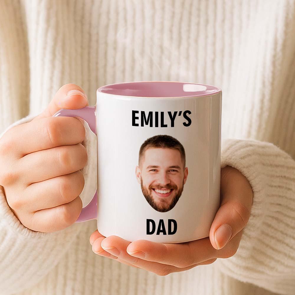 Personalized Father’s Day Mug with Photo Custom Coffee Cup for Dad Best Dad Gift - MyPhotoSocksAu
