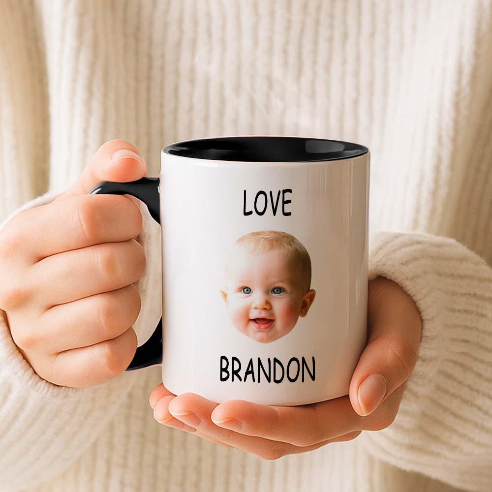 Personalized Father’s Day Mug with Photo Custom Coffee Cup for Dad Best Dad Gift - MyPhotoSocksAu