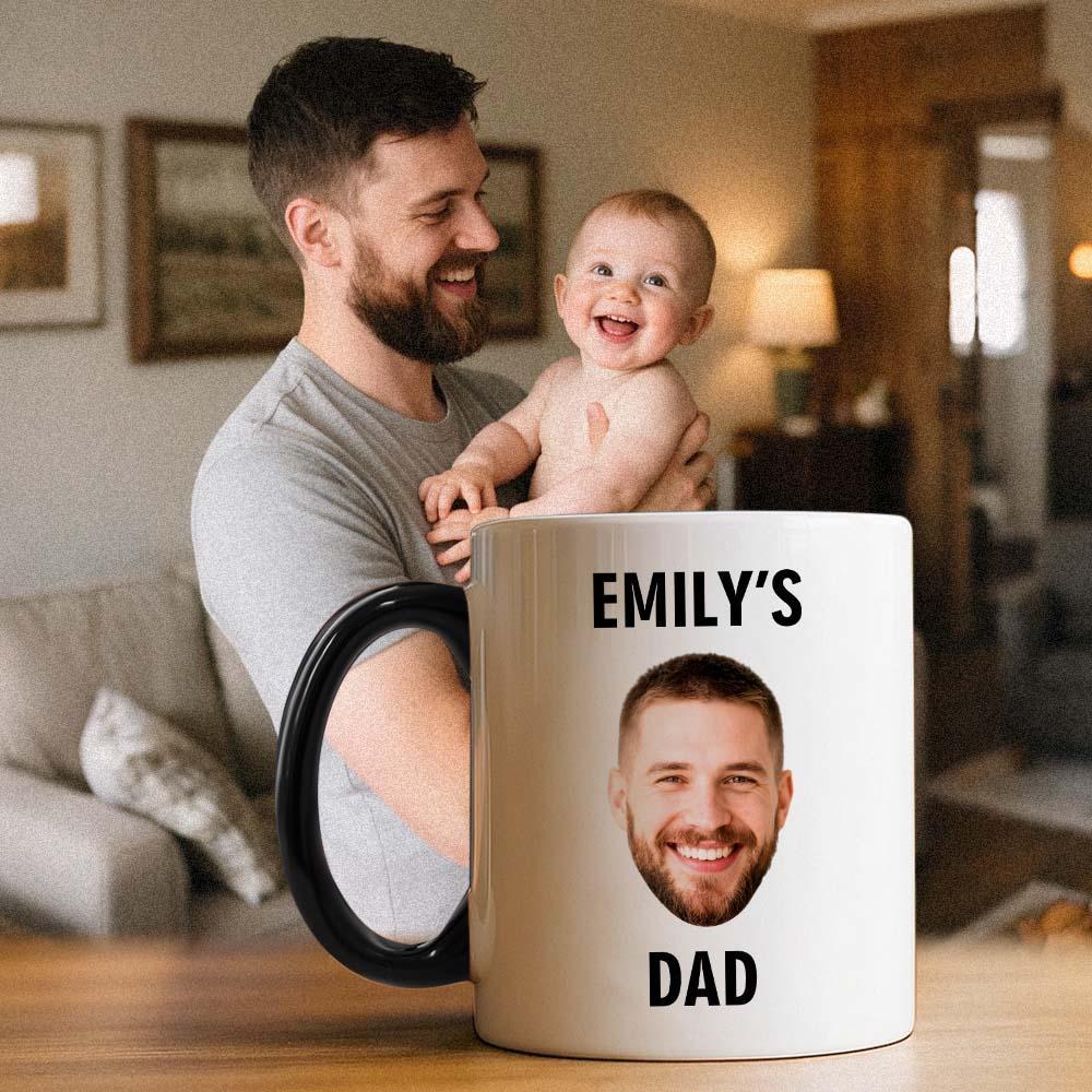 Personalized Father’s Day Mug with Photo Custom Coffee Cup for Dad Best Dad Gift - MyPhotoSocksAu